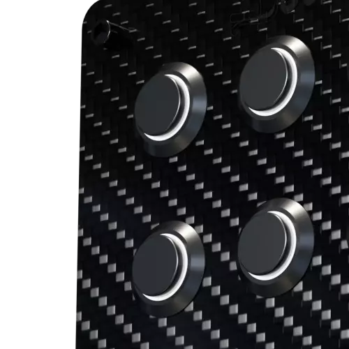 LEDs controláveis do ButtonBox JJB-01 V2