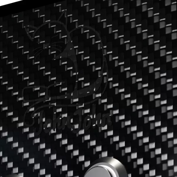 Frente em fibra de carbono do Button Box JJB-999