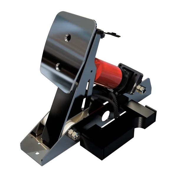 Imagem renderizada do pedal Logitech com a LoadCell JJLC-01